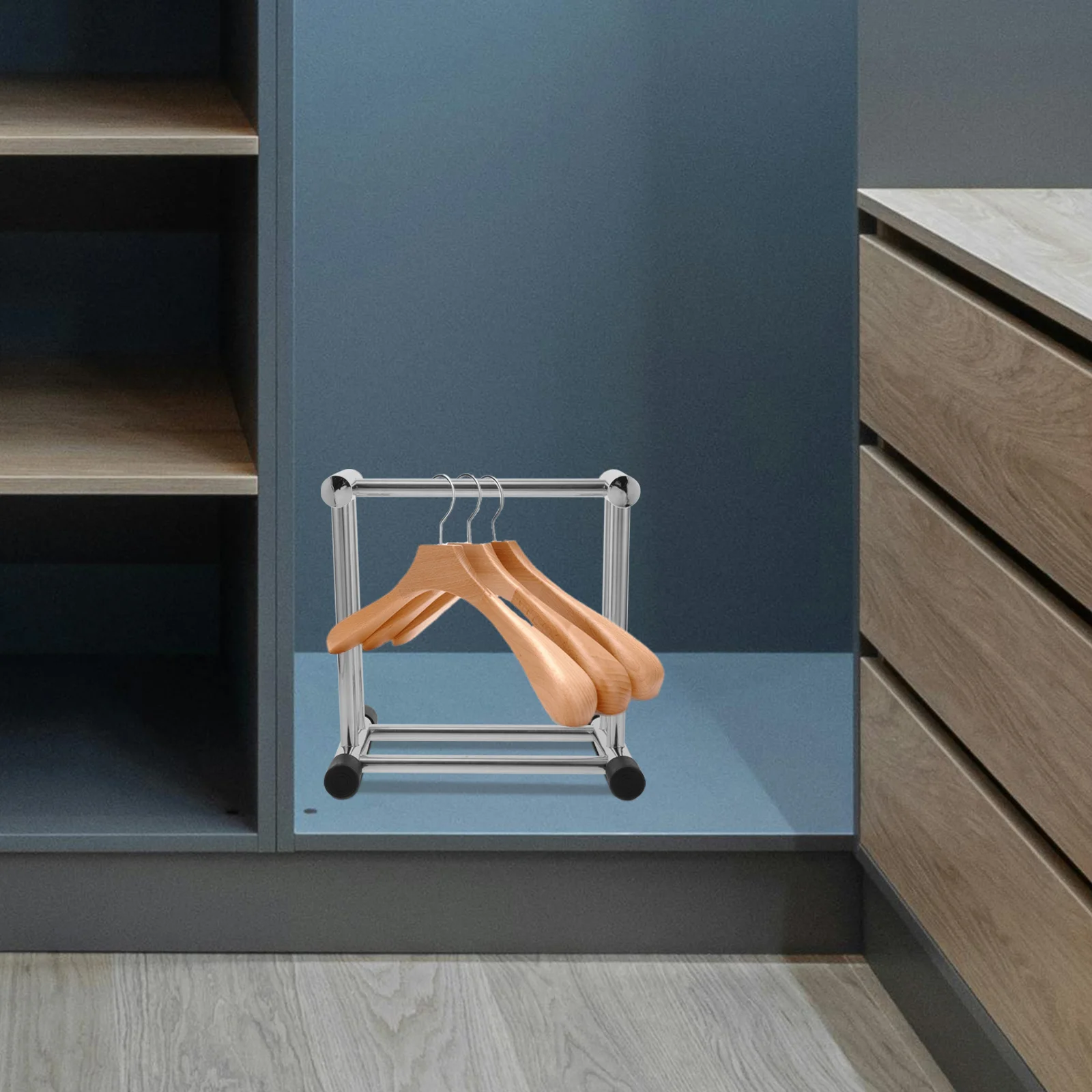 

Compact Plastic Clothes Hanger Rack Organizer Space Saving Hanger Storage Holder for Dorm Home Closet Hangers Organizer