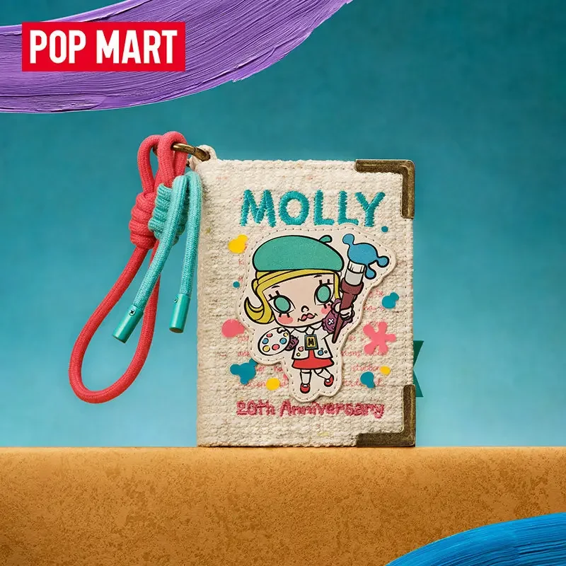 

POPMART MOLLY Scenery Along The Way 20th Anniversary Series Mini Memory Album Bag Blind Box Guess Bag Desktop Decoration Blind