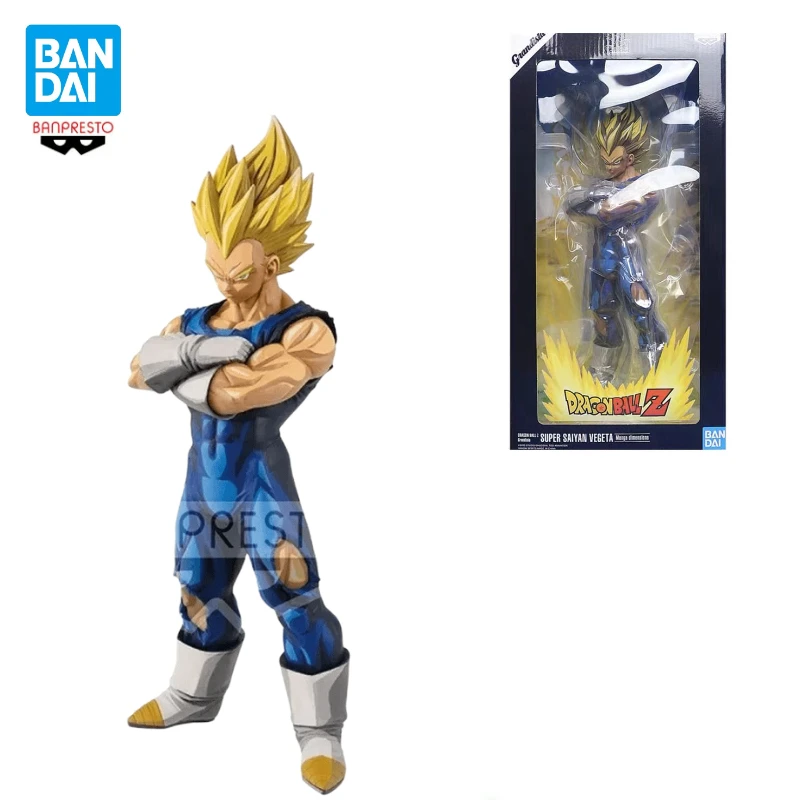 In Stock Original Bandai BANPRESTO Dragon Ball  SMSP Vegeta IV Cartoon Colour Anime Figure Model Toys Collectible Gifts for Kids