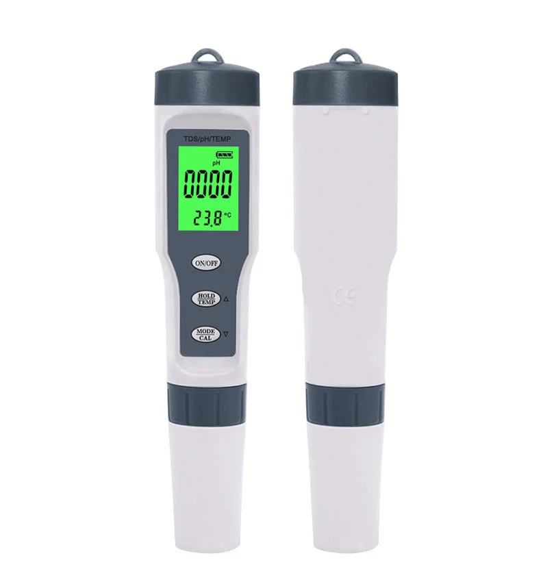 

NOYAFA EZ-9901 PH Meter 3 in 1 TDS/Temp/EC Water Quality Tester Pen Conductivity Detector Monitor Purity Measure Tool