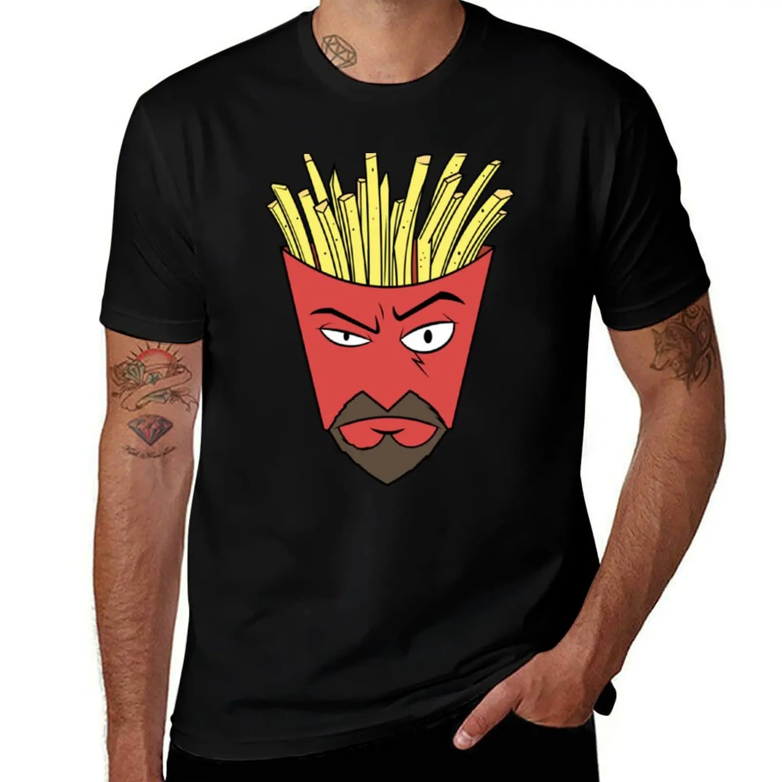 

Aqua Teen Hunger Force T-Shirt Basic Crew Neck Short Sleeve Top