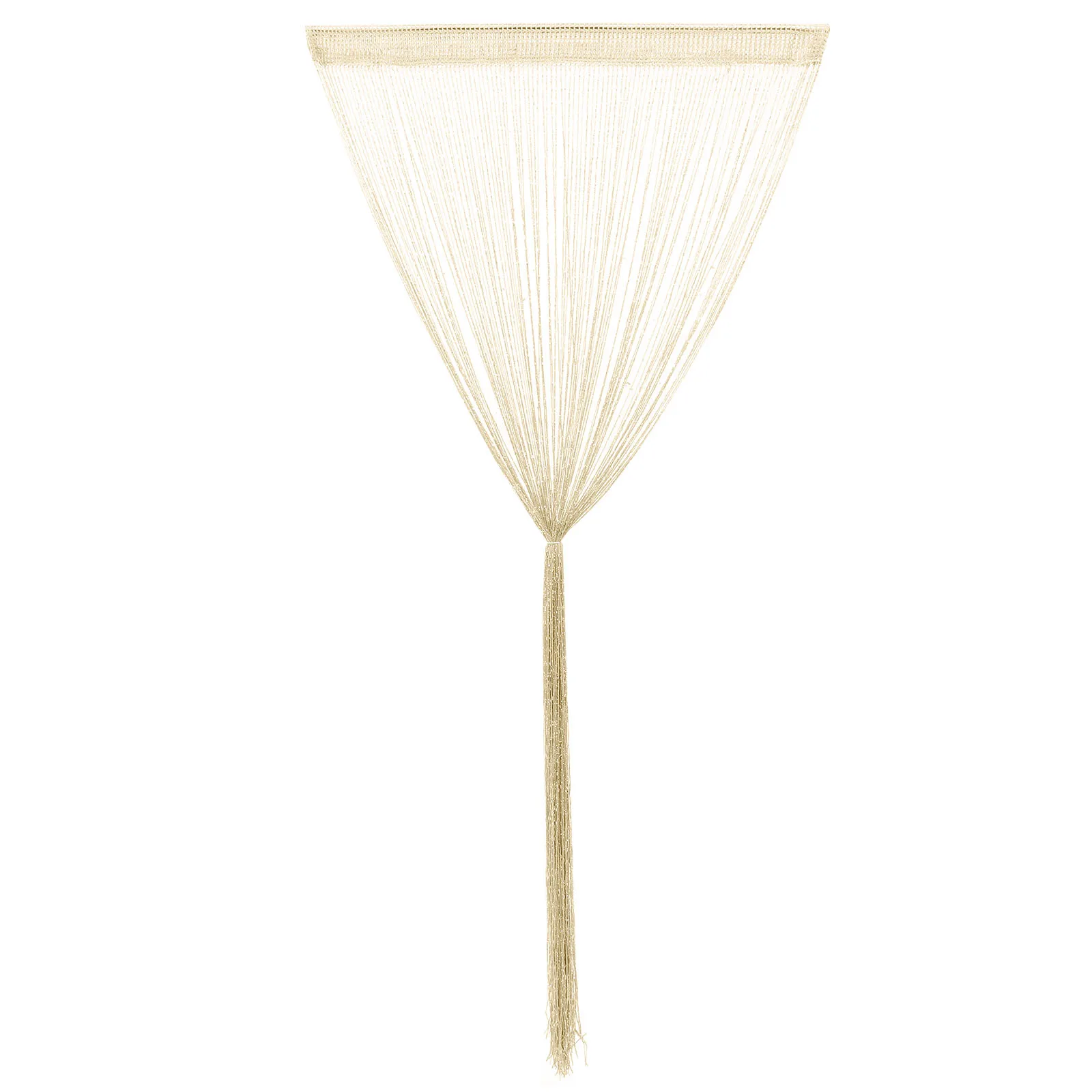 

2pcs Door String Curtain Partition Fringe Curtains Polyester Tassel Decorative Room Divider Curtains for Doorway Window