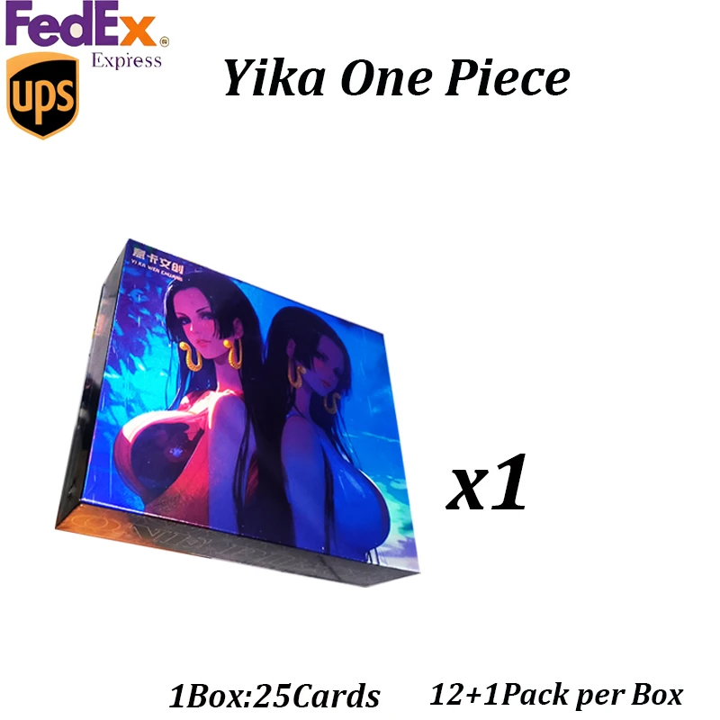 

2024Newest Case Wholesale Yika One Piece Boa Hancock Only Collection Card Diamond Card Booster Box Doujin CCG TCG Hobby Gift