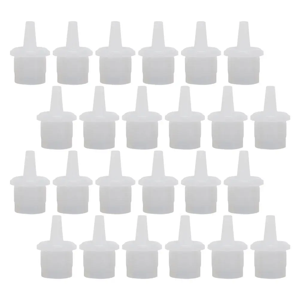 100Pcs Lash Glue Bottle Plugs Premium ABS extension Glue Tips Replacement Caps for Home Salon Professional Use Leak