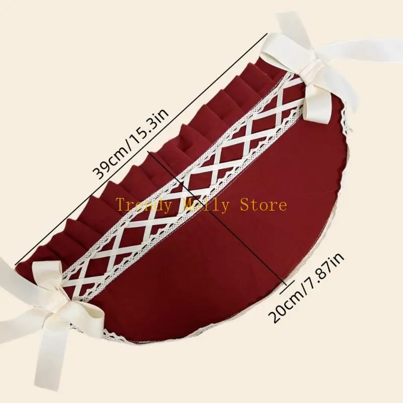 N5KB エレガントなレースアニメ帽子通気性リボンちょう結びデザインボンネット帽子ティーパーティー用