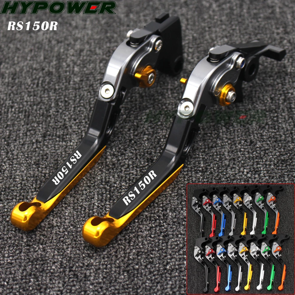 With RS150R LOGO Motorcycle Aluminum Brakes Clutch Levers For Honda RS150R RS 150 R 2014-2018 2017