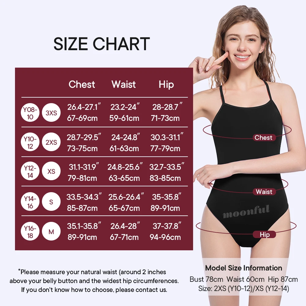 Teen Menstrual Swimsuit Leak Proof Recyclable Swimsuit for Girls Women One Piece 4 Layer Period Swimwear for Pool Teenage