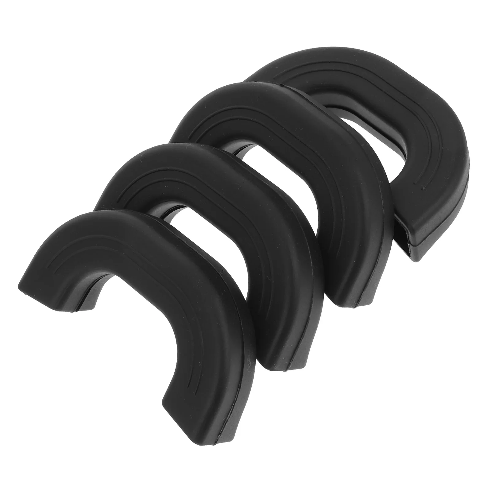 

4pcs Pot Handle Insulation Silicone Sleeve Holders Heat Resistant Skid Proof Oven Gloves Kitchen Tools Lightweight High