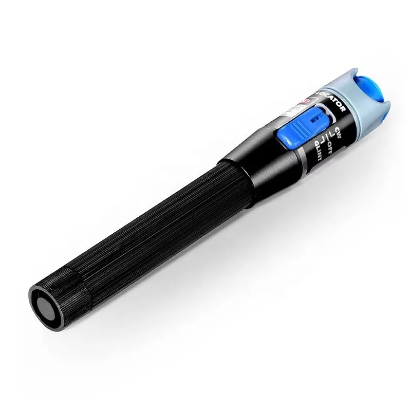 1mw-5mw Pen Type VFL Laser Pointer 650nm 5km Range FC SC ST Connector Fiber Optic Tester For FTTH Network Maintenance