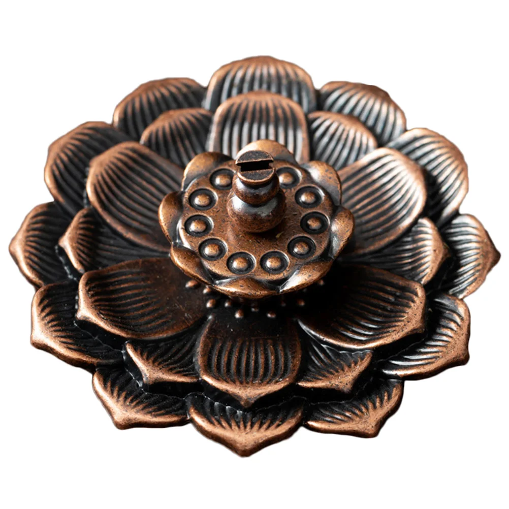 

Incense Holder Alloy Plate Decorative Burner Stick Tray Office Desk Bedroom Study Sauna Room Party Venue