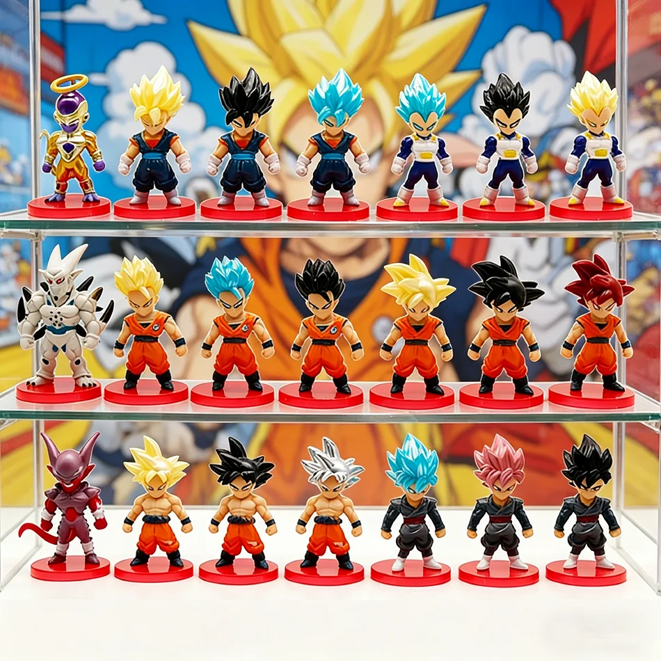 

Набор фигурок Dragon Ball Super: Сон Гоку, Вегета, Броли, Буу, Ультра Инстинкт. Аниме-фигурки, подарки, игрушки.