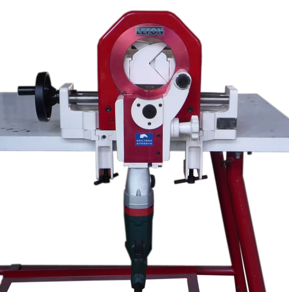 Orbital Electric Automatic Stainless Steel Pipe Cutter Tube Cutting Saw Machine Lefon Lite4