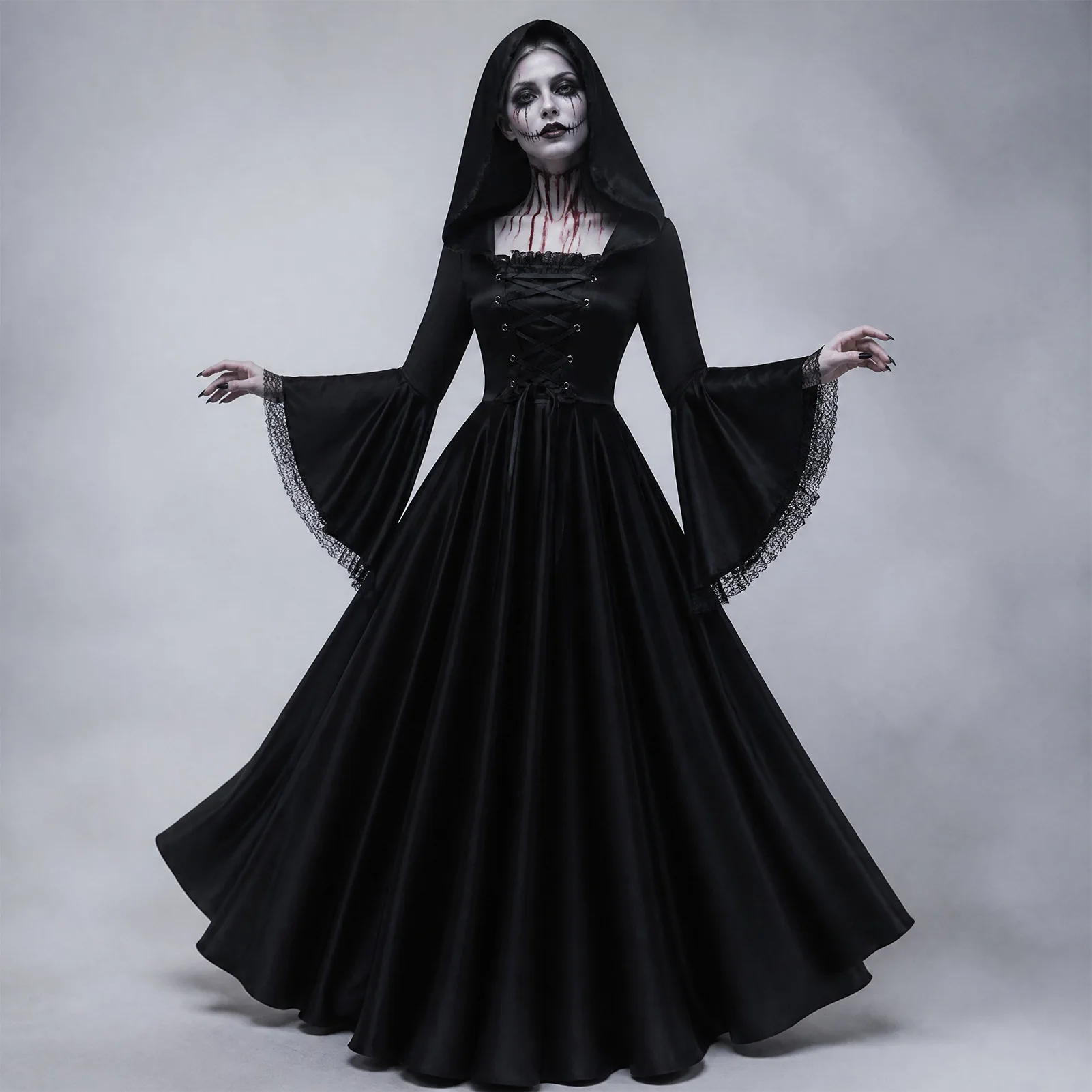 halloween-medieval-gothic-hooded-long-dress-cosplay-costume-ghost-bride-witch-stage-performance-women-unisex-adult-cos-outfit
