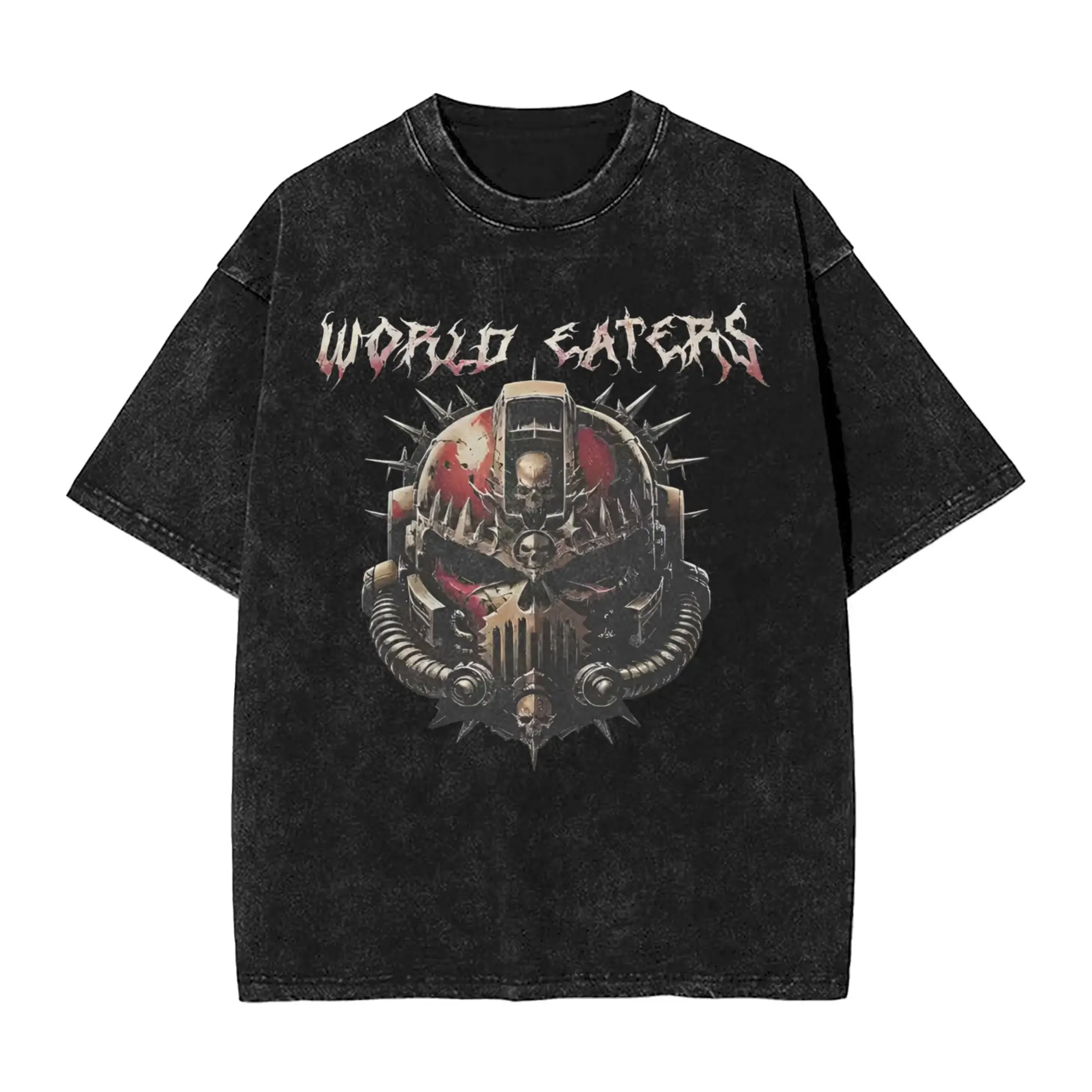 تي شيرت بسيط من World Eaters Ultramarines Titus W-Warhammer 40k Victrix Guard محب تي شيرت للرجال بنمط كلاسيكي تي شيرت علوي