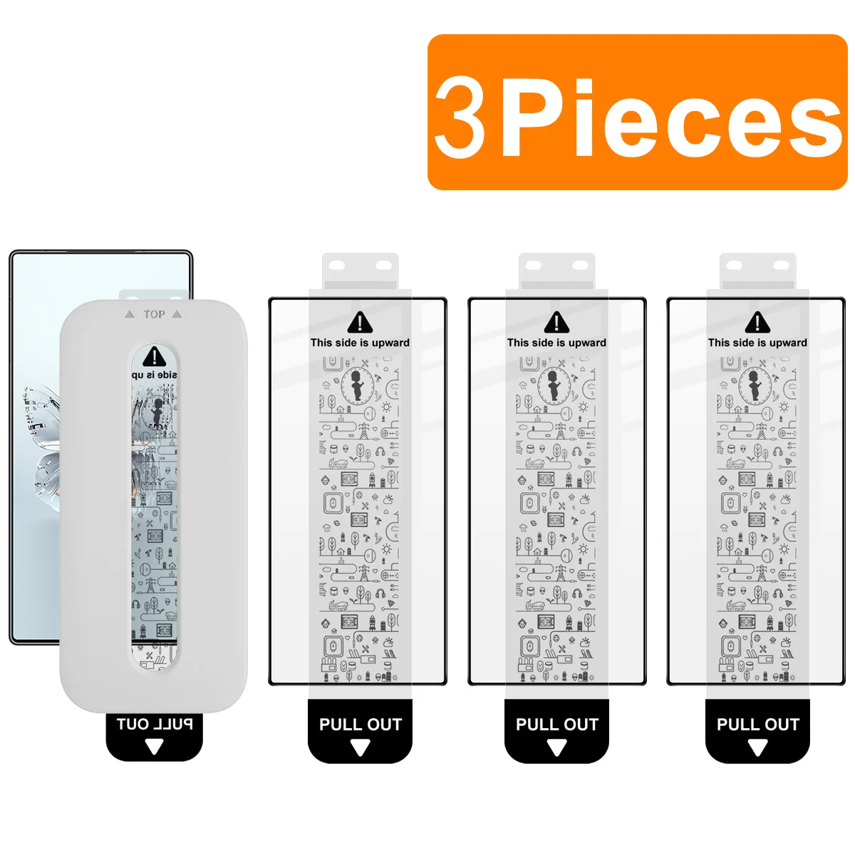 IMAK Pro+ Tempered Glass for Red Magic 11 Air 5G Dust-free Chamber Locator Film Support Fingerprint