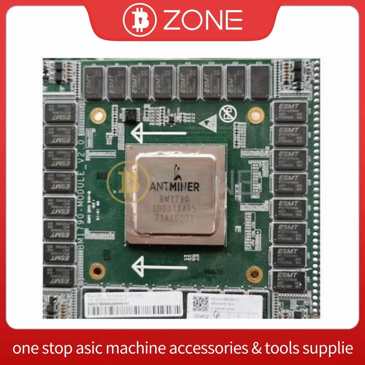 Puce ASIC adaptée pour Antminer E3, remplacement utilisé de l'ancienne puce pour récupérer le taux de hachage, BM1790, haute qualité