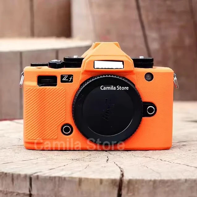 New anti-slip Nice Soft Camera Bag Silicone Case Rubber Camera case Protective Body Cover Skin For nikon ZF Z-F accessories
