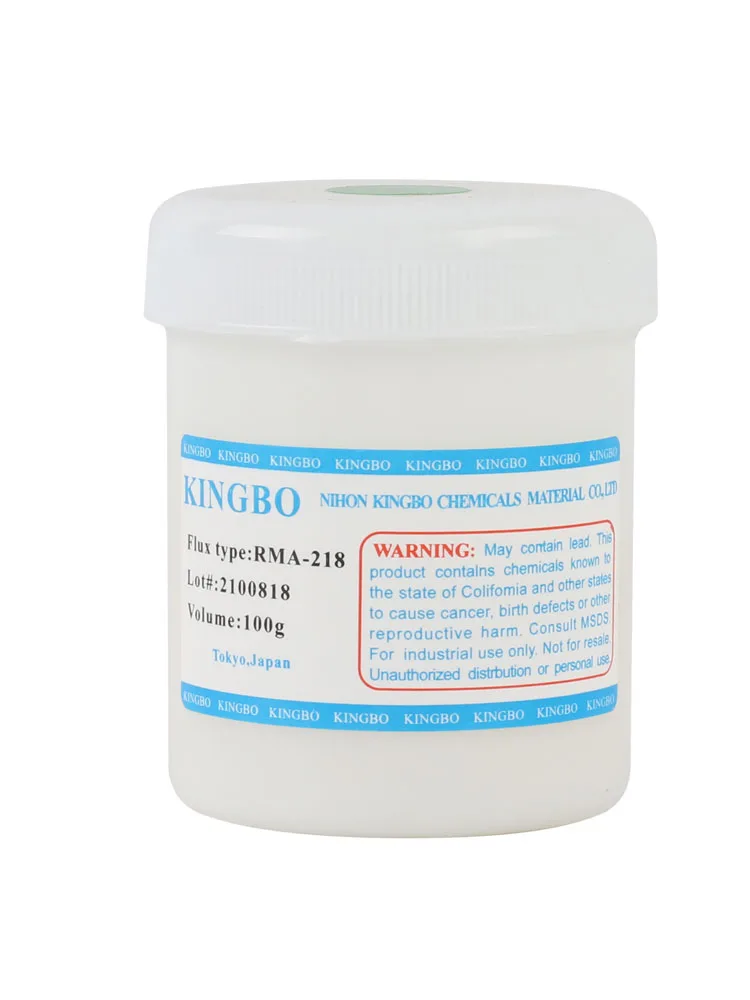 Kingbo RMA-218 Bga Solder Flux Paste Solder 100g For SMT Reballing