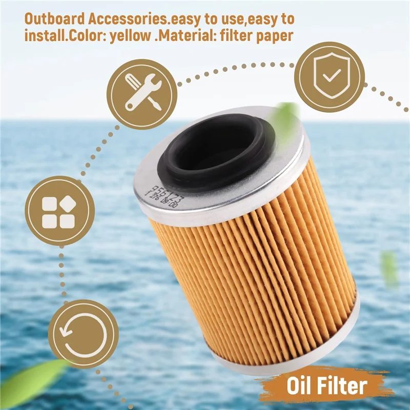 Gewoon oliefilter voor Seadoo 900 2014-2015 420956123 006-559