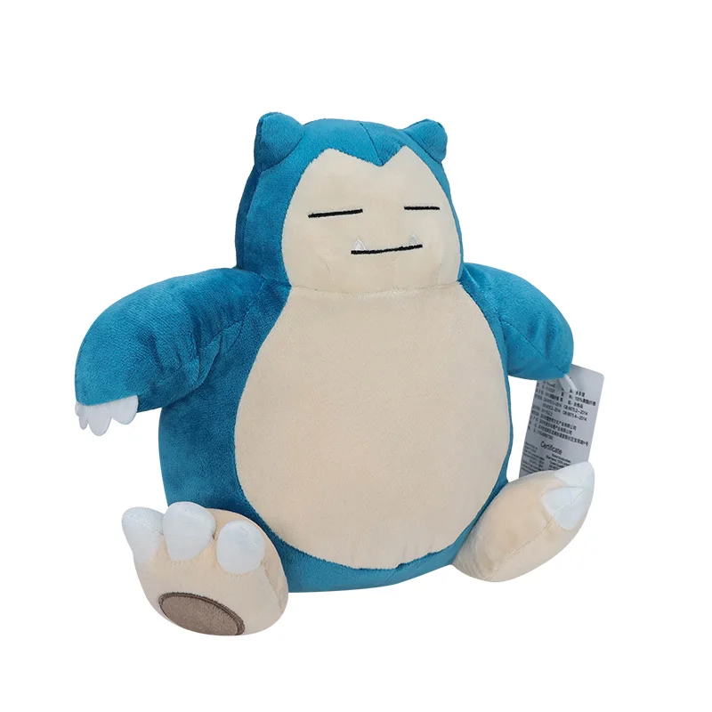 25cm Snorlax Original Plush Toy Stuffed Soft Stuffed Doll Christmas Gifts Doll Kawaii Cartoon Piplup Toys for Kids Gift