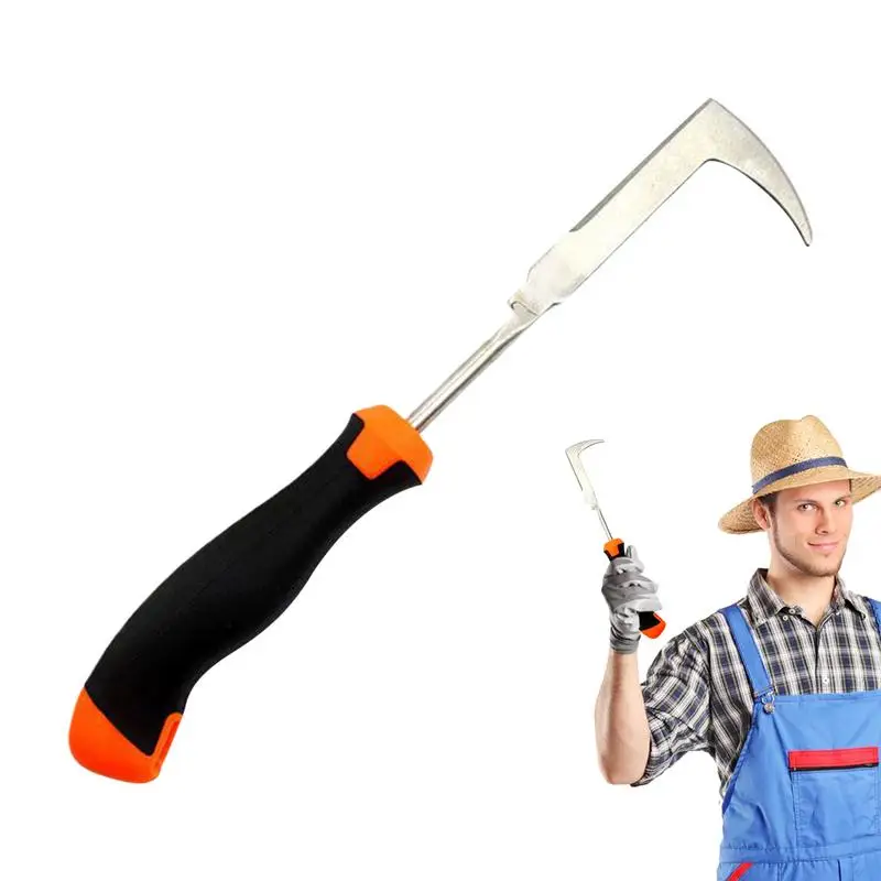 

Garden Weeder Stainless Steel Weeder Cutter Gardening Accessories Root Weeding Fork Grass Extractor Tool For Digging And