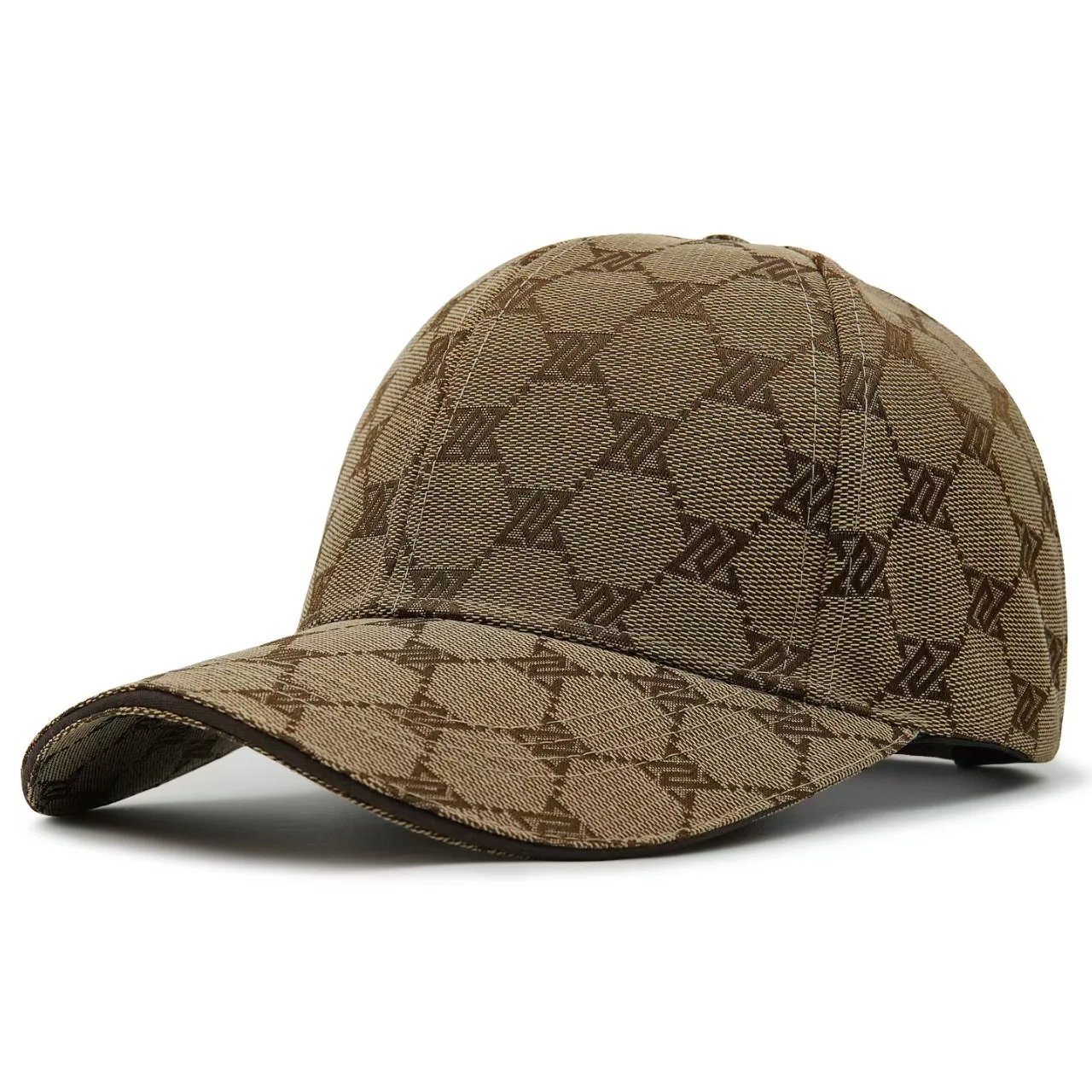 

2025Four Seasons Новая солнцезащитная бейсболка с тремя линиями, мужская и женская повседневная кепка, модная и универсальная кепка с большой головкой