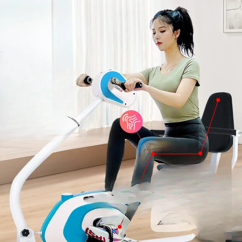 

Electric rehabilitation machine upper and lower limbs four limbs linkage bicycle