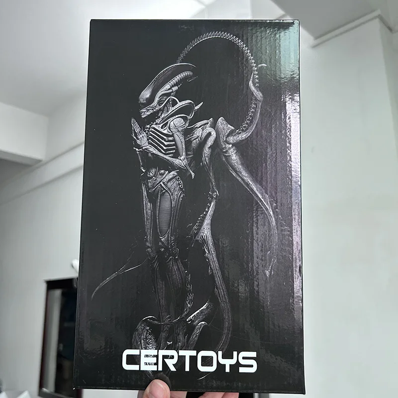 28 Cm Alien Vs. Predator Alien Xenomorph Buddhism Action Figure Toys 28cm Large Statues Model Doll Collectible Ornaments Gifts