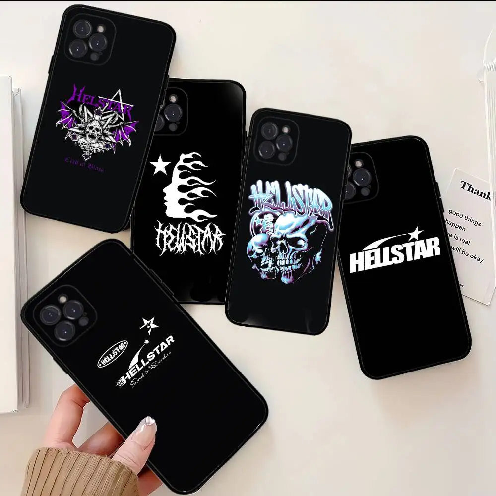 H-HELLSTAR-R Logo Phone Case For IPhone 14 Plus 13 Mini 11 16 15 17 Pro Max Protection Shockproof view 2