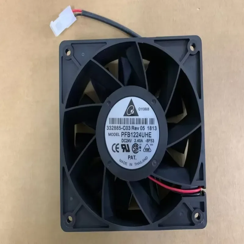 

New, Ready Stock Brand New NEW PFB1224UHE DC24V 2.40A 12038 120mm 12cm 332885-C03Rev for Plc