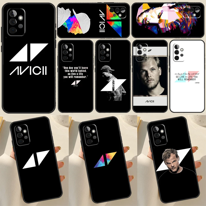 Avicii DJ Tim Bergling Cover For Samsung Galaxy A54 A34 A14 A52 A12 A32 A22 A50 A70 A71 A51 A13 A33 A73 A53 Case