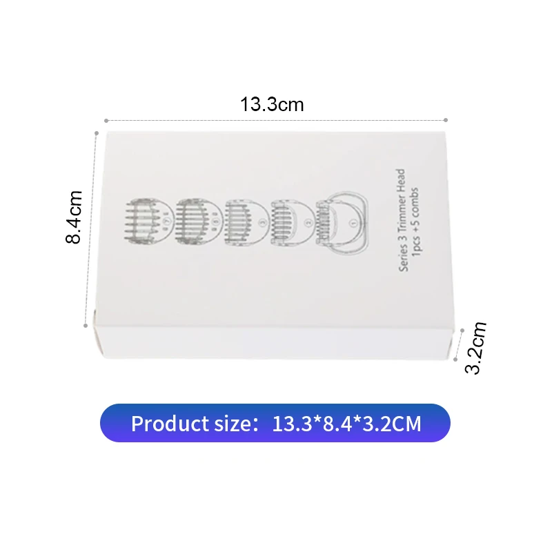 Suitable for BRAUN BT32 electric shaver, Series 3 trimmer, sideburn clipper, and hair clipper