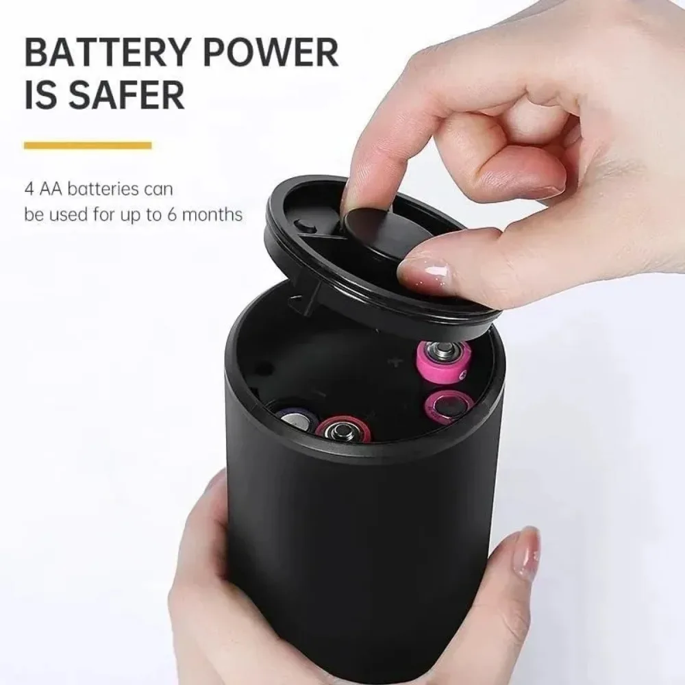 For Dispenser for Kitchen Automatic Washing Hand Machine Washer Shampoo Detergent Dispenser Black Sensor Non-contact Liquid Soap