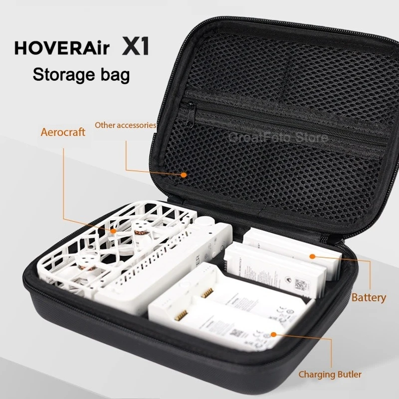 HoverAir X1 Flying Camera Portable Special Storage Bag, Waterproof Travel Bag Handbag for Women and Men