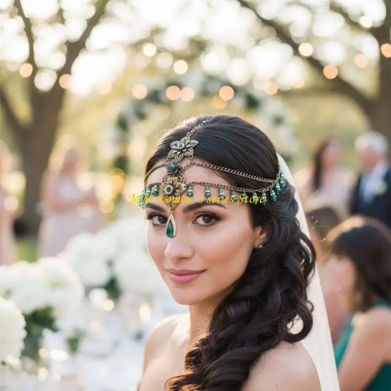 Q39c lua charme diy coroado cocar fazendo elegante ornamento cabelo para festas nupciais fotografia adereços