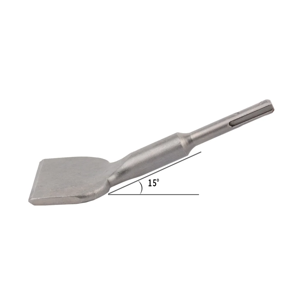 1PC SDS PLUS l Round Shank tile Shovel Electric Hammer Chise Wall Concrete Impact Drill Elbow Widening Drill bit