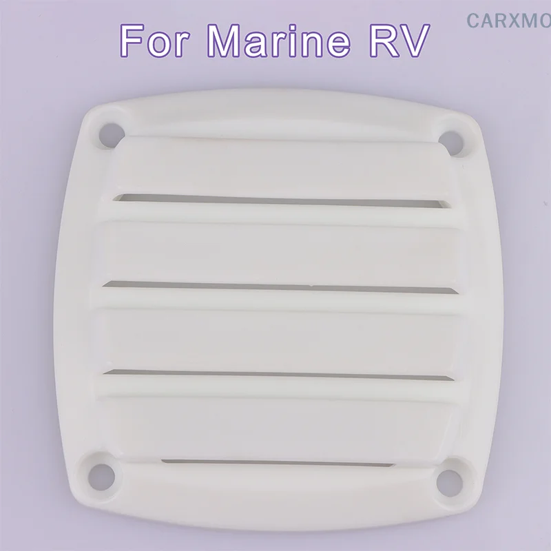 Boat Louvered Vent Replace Square Air Vent Grill Ventilation Ducting Cover Outlet Vent for Marine RV