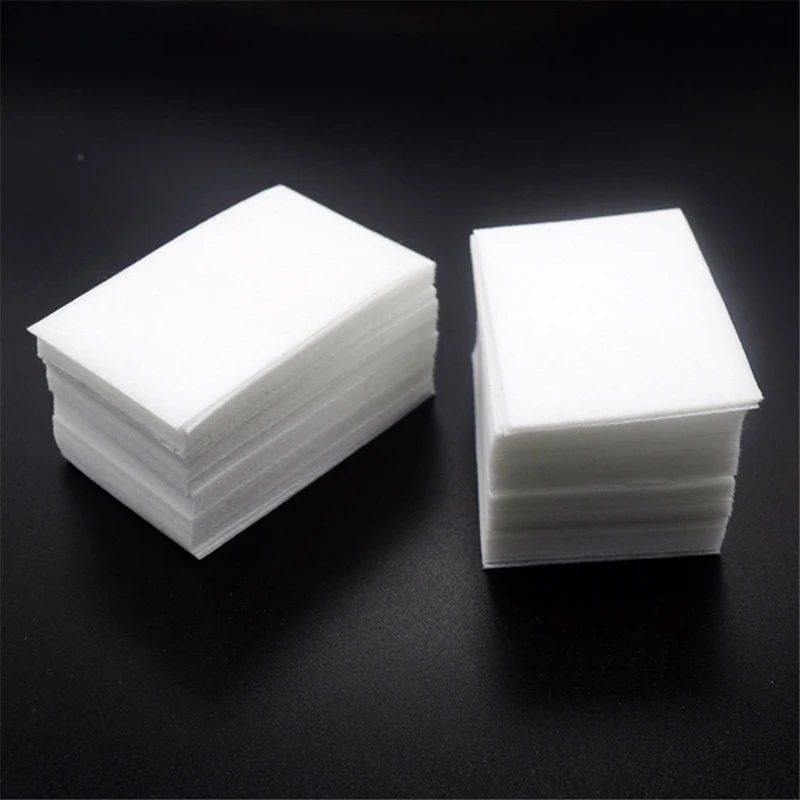 1000/500/200/180/100Pcs Profession 100% Cotton Pads For Nail Wipe Lint-Free Nail CottonGel Polish RemoverNail Art Cleaning Tools