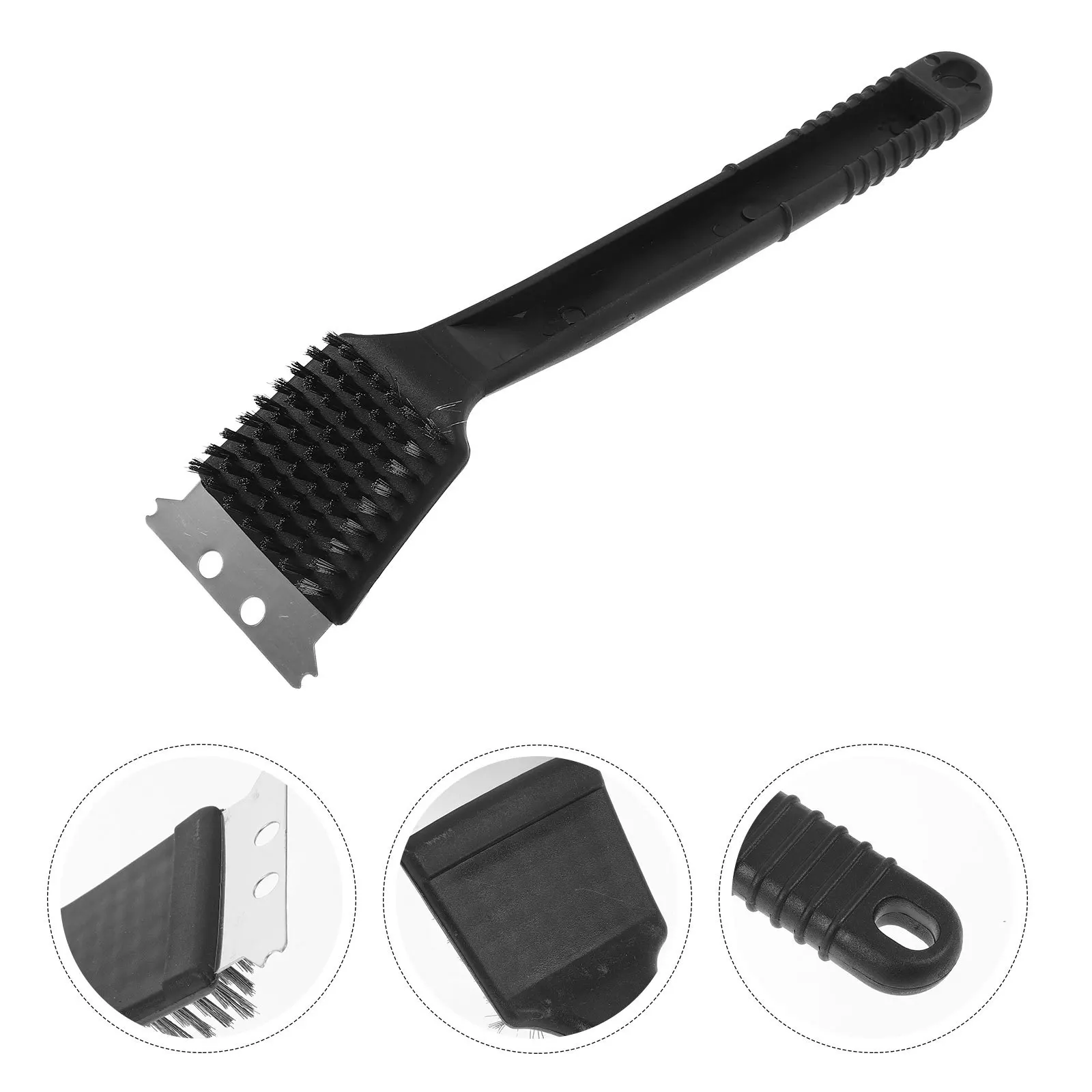 

Bird Cleaning Brush Stainless Steel Long Handle Scraper For Parrot Cage Durable Plastic Handle Cage Supplies Cleaning Tool