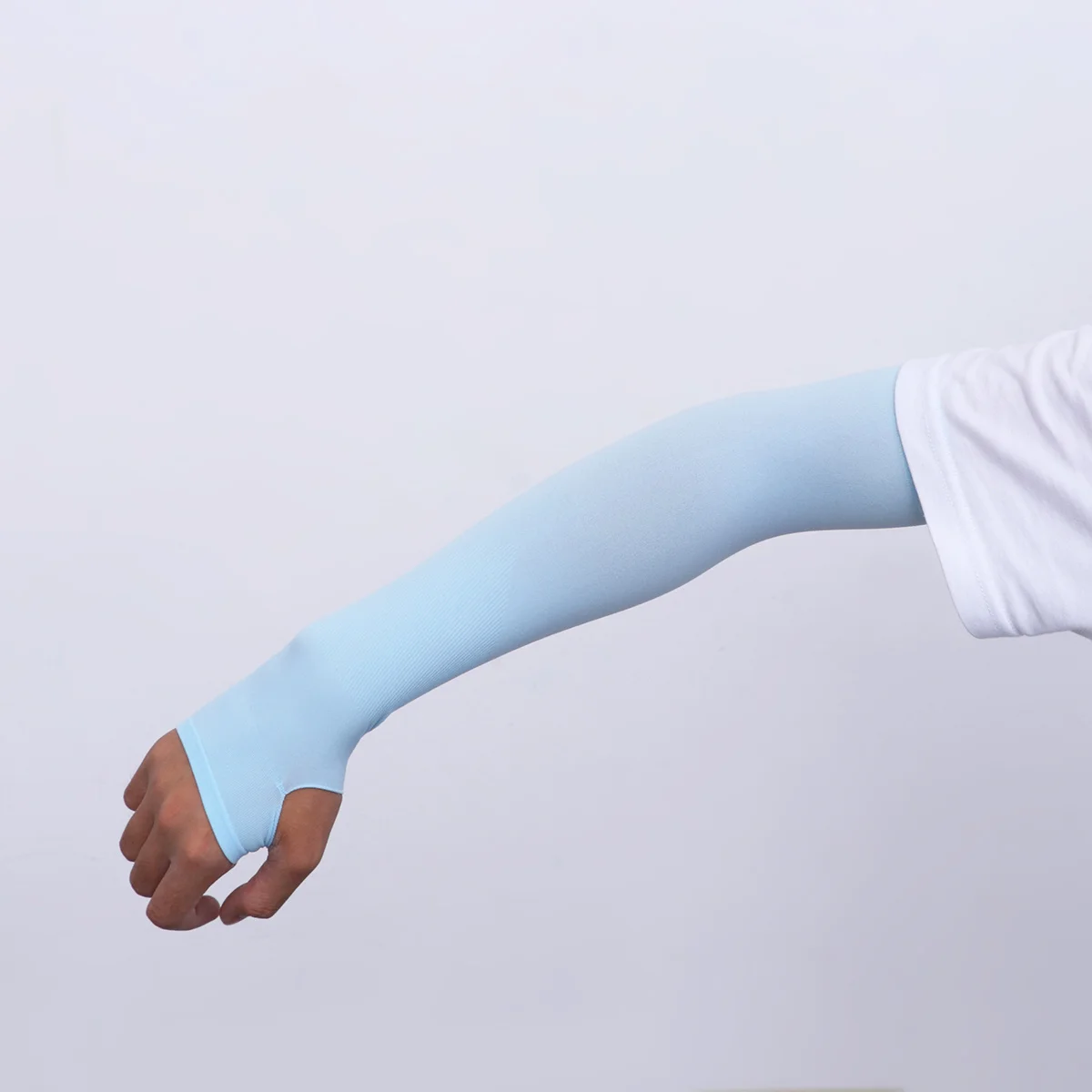 

3 Pairs Arm Sleeves Guard Cycling Ice Silk Sunscreen Cuff UV Protection Cover Long Sports Outdoor Activities Anti UV