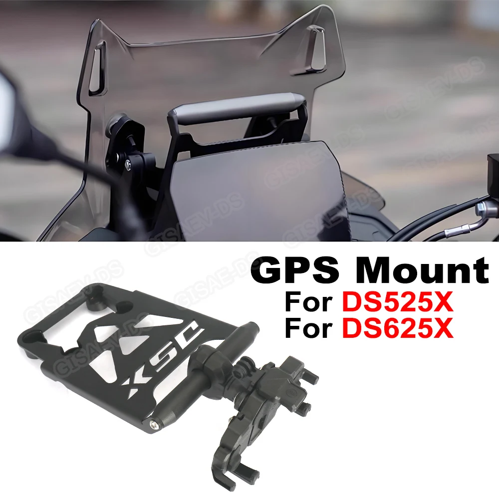 دراجة نارية الملاحة قوس لتحديد المواقع جبل جهاز الناقل الهاتف الذكي التكيف حامل ل VOGE DS525X DS625X 625DSX X DS525 625DS 2025 #1