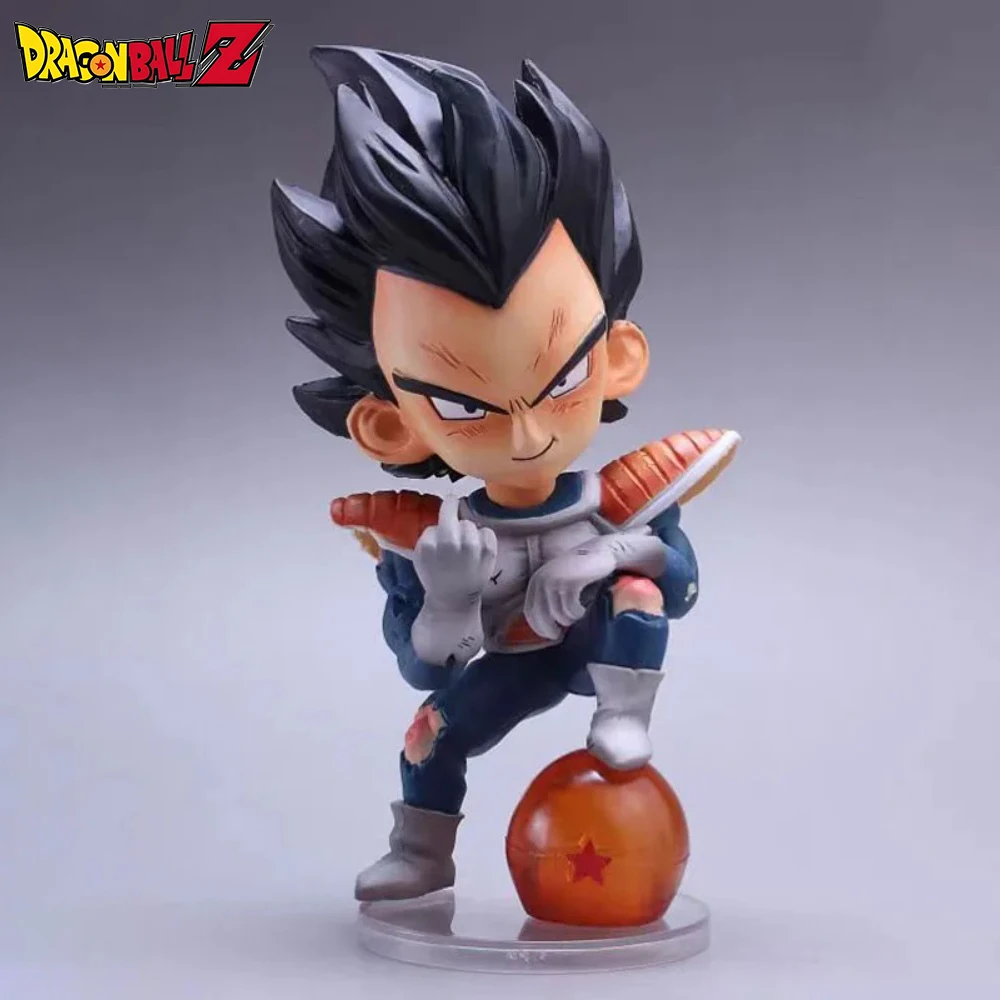14,5 cm/5,71 in Anime Dragon Ball Z Figur Vegeta Action-figuren Pvc Statue Desktop Ornamen Sammlung Modell Spielzeug geschenke