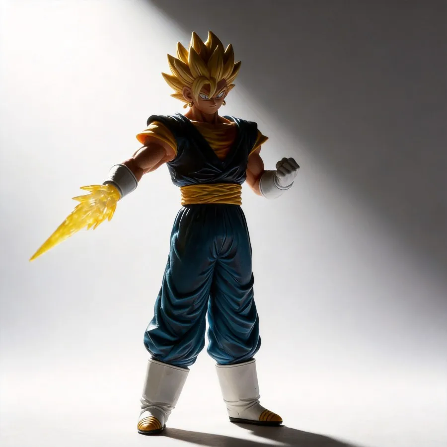 

Фигурка Dragon Ball Z Vegetto Super Saiyan с бесконечным световым мечом - 29 см, модель статуэтки GK, настольное украшение, коллекционный подарок
