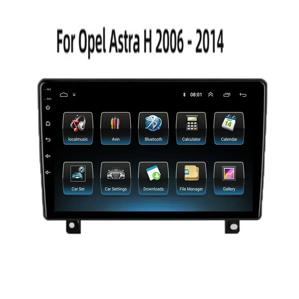 For Opel Zafira B 2005 - 2014 For Opel Astra H 2004 - 2014 Car Radio Multimedia Video Player Navigation GPS Android 2din Camera