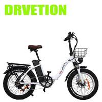 DRVETION Electric Bicycle Aluminum Ebike Retro Motorcycle Hydraulic Brake High Electric BIKE