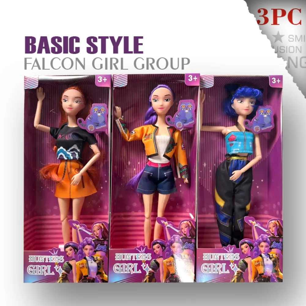 جديد ألعاب الدمى Kpop شيطان الصيادين عمل الشكل لعبة رومي ميرا زوي جميلة الأميرة طفلة الدمى البلاستيك لتقوم بها بنفسك لعبة للفتيات #3