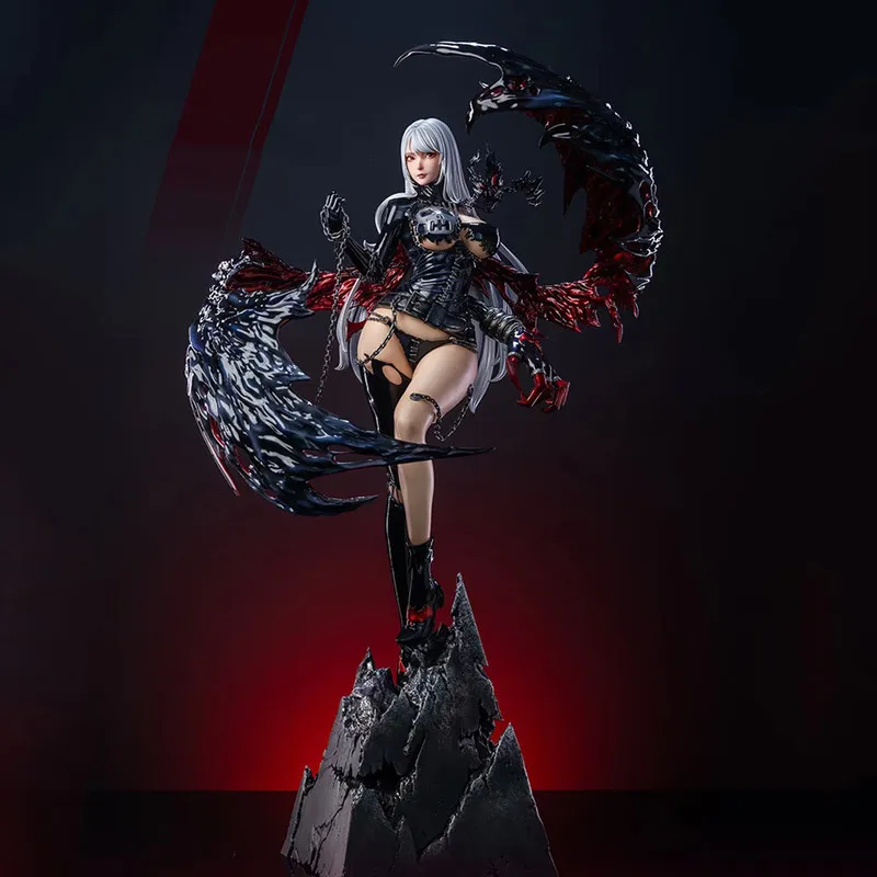 

Hot Anime Lady Devimon Digimon Gk Figure 48Cm Painted Collectible Statue Desk Setup Pc Case Ornament Collection Toys Adult Gifts