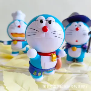 عبقور أنيمي شخصية شخصية عمل للأطفال نوبيتا شيزوكا المصنوعة يدويا كعكة الديكور سيارة زخرفة نموذج الدمى هدية عيد ميلاد 1 مجموعة أفضل 10 دمى دوراما مبيعا - رقم 7