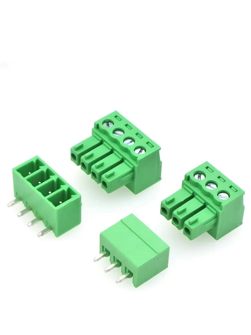 JM15EDGK3.81mm Plug-in PCB terminal and 2EDGRC bent feet 50 sets