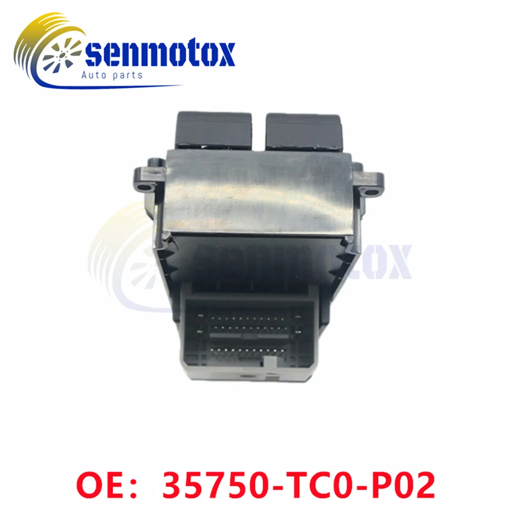 35750-TC0-P02 Power Window Switch Master Driver Side 35750TC0P02 For Honda Accord 2008-2012 2.4L 3.5L Replace 35750-TB0-H01